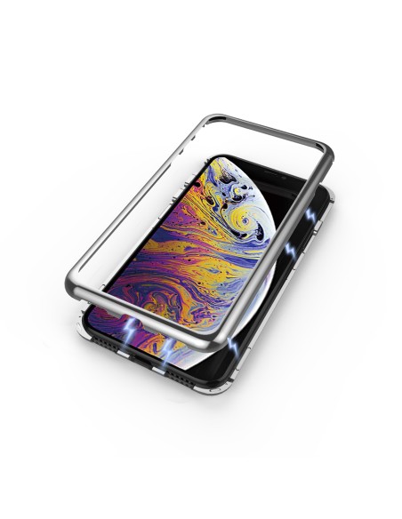 Celly Attraction custodia per cellulare 16,5 cm (6.5") Cover Nero, Argento Celly Attraction custodia per cellulare 16,5 cm (6.5") Cover Nero, Argento