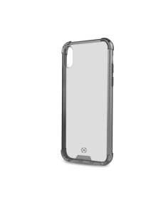 Celly Armor custodia per cellulare 16,5 cm (6.5") Cover Nero, Trasparente