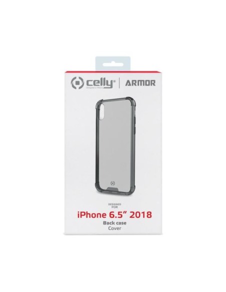 Celly Armor custodia per cellulare 16,5 cm (6.5") Cover Nero, Trasparente Celly Armor custodia per cellulare 16,5 cm (6.5") Cover Nero, Trasparente