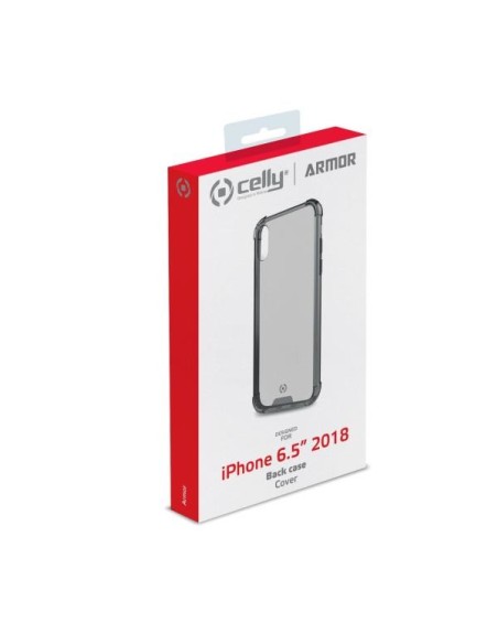 Celly Armor custodia per cellulare 16,5 cm (6.5") Cover Nero, Trasparente Celly Armor custodia per cellulare 16,5 cm (6.5") Cover Nero, Trasparente