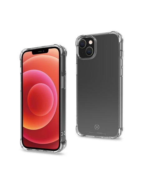 Celly Armor custodia per cellulare 15,5 cm (6.1") Cover Trasparente, Bianco Celly Armor custodia per cellulare 15,5 cm (6.1") Cover Trasparente, Bianco