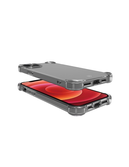 Celly Armor custodia per cellulare 15,5 cm (6.1") Cover Trasparente, Bianco Celly Armor custodia per cellulare 15,5 cm (6.1") Cover Trasparente, Bianco