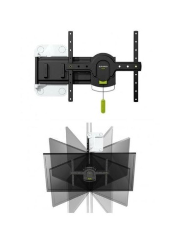 Nilox AMER044440 Supporto TV a parete 139,7 cm (55") Nero