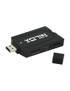 Nilox 10NXCRAIN1001 lettore di schede USB 2.0 Nero