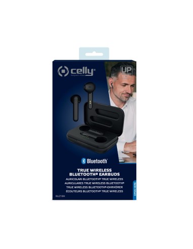 Celly Buz 1 Auricolare Wireless In-ear Musica e Chiamate Micro-USB Bluetooth Nero