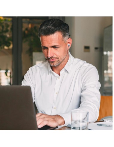 Celly BH STEREO 2 Auricolare Wireless In-ear, Passanuca Musica e Chiamate Micro-USB Bluetooth Bianco