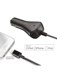 Celly CCIP5 Caricabatterie per dispositivi mobili Telefono cellulare, MP3, Tablet Nero Accendisigari Auto