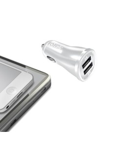 Celly CCUSB22W Caricabatterie per dispositivi mobili Universale Bianco Accendisigari Auto 2