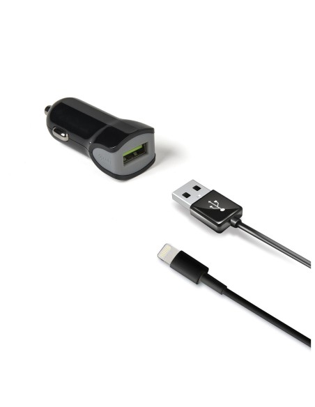 Celly CCUSBLIGHT Caricabatterie per dispositivi mobili Universale Nero Accendisigari Auto