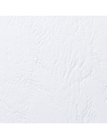 GBC Copertine rilegatura LeatherGrain 250 gsm bianche (100)