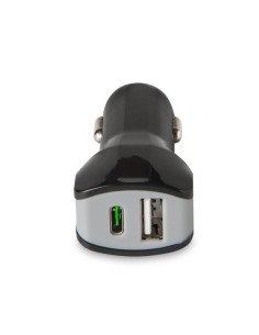 Celly CCTYPECUSBBK Caricabatterie per dispositivi mobili Universale Nero Accendisigari Auto 2