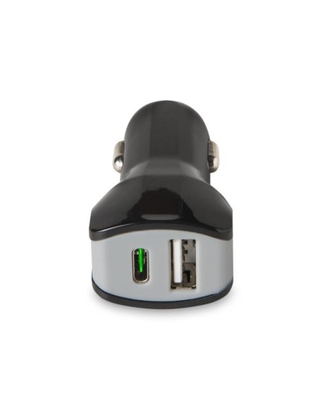 Celly CCTYPECUSBBK Caricabatterie per dispositivi mobili Universale Nero Accendisigari Auto