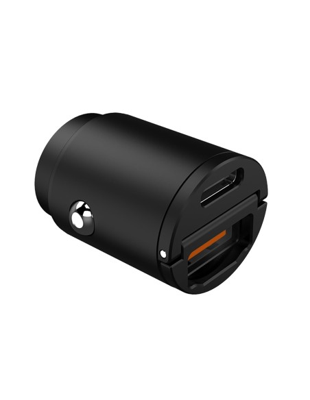 Celly CCMINIUSBUSBCBK Caricabatterie per dispositivi mobili Smartphone, Tablet Nero Accendisigari Auto Celly CCMINIUSBUSBCBK Caricabatterie per dispositivi mobili Smartphone, Tablet Nero Accendisigari Auto