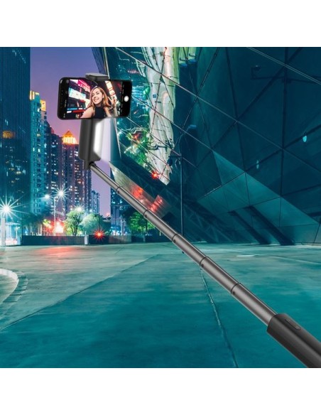 Celly CLICKFLASHPODBK bastone per selfie Smartphone Nero