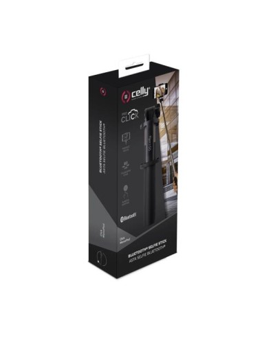 Celly Click Monopod bastone per selfie Smartphone Nero