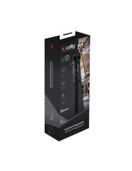 Celly Click Monopod bastone per selfie Smartphone Nero