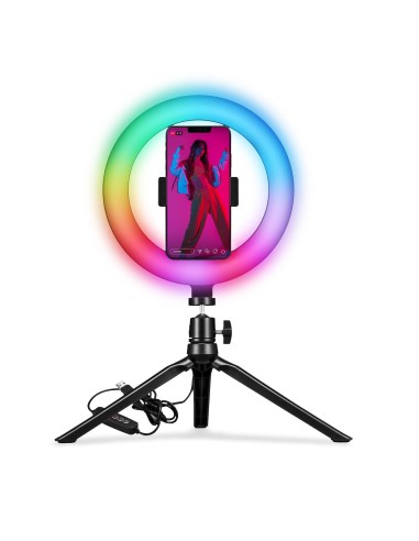Celly CLICKRINGRGBBK luce di pannello a LED Rotondo