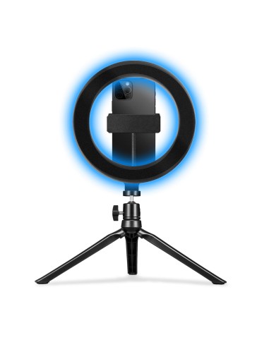 Celly CLICKRINGRGBBK luce di pannello a LED Rotondo