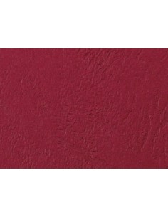GBC Copertine rilegatura LeatherGrain 250 gsm rosso scuro (100) 2