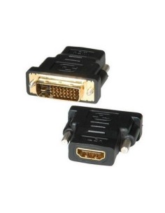 Nilox CR0O12033116 adattatore per inversione del genere dei cavi DVI-D HDMI Nero