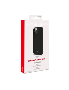 Celly Cromo custodia per cellulare 17 cm (6.7") Cover Nero 2