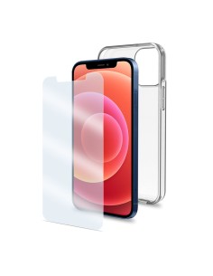 Celly COVGLASSAB1005 custodia per cellulare 17 cm (6.7") Cover Trasparente