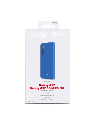 Celly CROMO custodia per cellulare 16,5 cm (6.5") Cover Blu