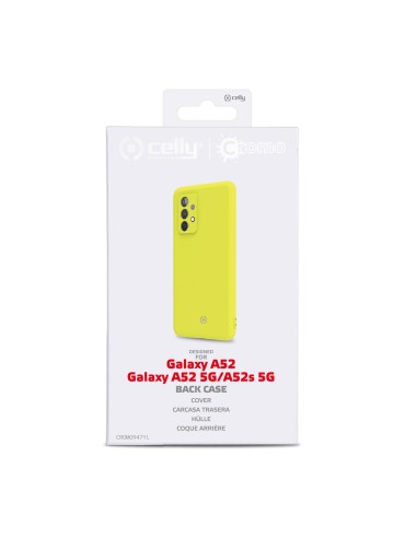 Celly CROMO custodia per cellulare 16,5 cm (6.5") Cover Giallo