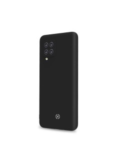 Celly Cromo custodia per cellulare 17 cm (6.7") Cover Nero