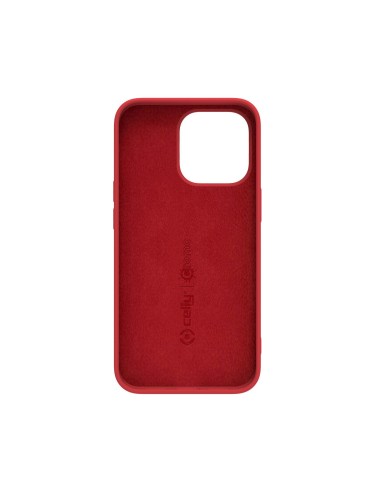 Celly Cromo custodia per cellulare 17 cm (6.7") Cover Rosso