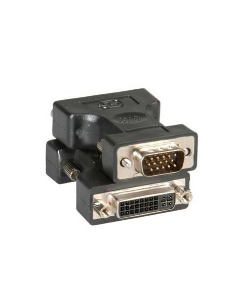 Nilox CR012033110 adattatore per inversione del genere dei cavi VGA DVI Nero