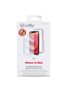 Celly COVGLASSAB1003 custodia per cellulare 13,7 cm (5.4") Cover Trasparente 2