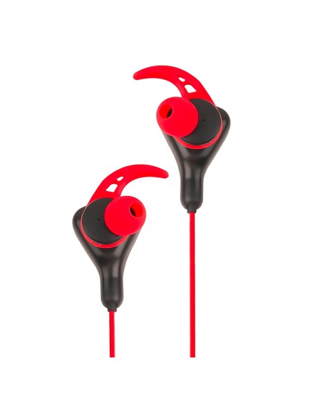 Celly CyberWired Auricolare Cablato In-ear Gaming Nero, Rosso