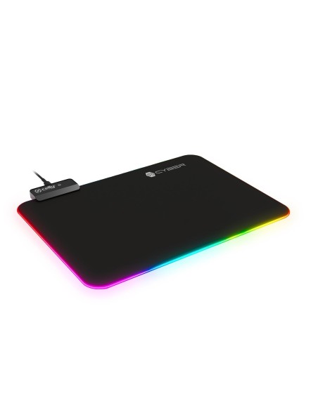 Celly CyberPad Tappetino per mouse per gioco da computer Nero