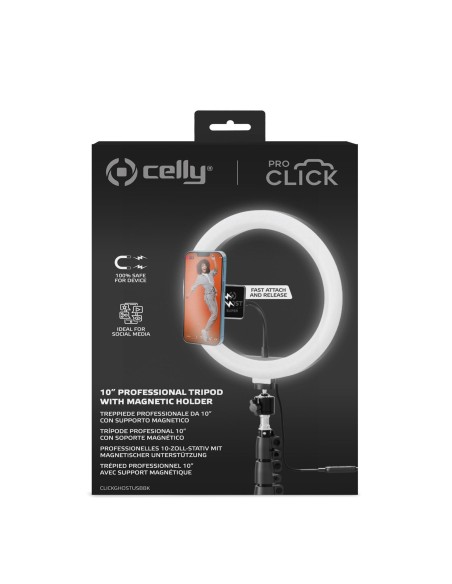 Celly CLICKGHOSTUSB treppiede Smartphone 3 gamba gambe Nero