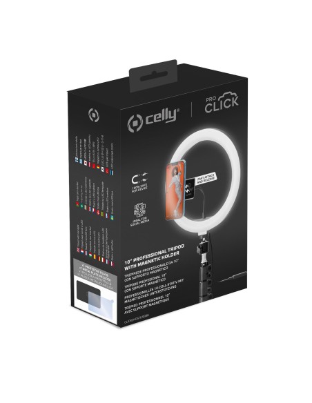 Celly CLICKGHOSTUSB treppiede Smartphone 3 gamba gambe Nero