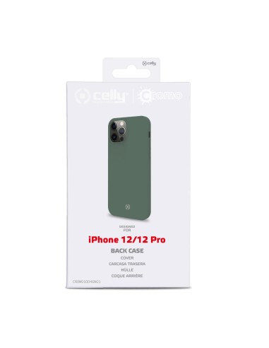 Celly Cromo custodia per cellulare 15,5 cm (6.1") Cover Verde