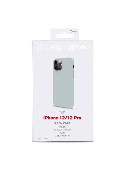 Celly Cromo custodia per cellulare 15,5 cm (6.1") Cover Blu Celly Cromo custodia per cellulare 15,5 cm (6.1") Cover Blu