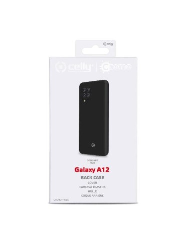 Celly CROMO custodia per cellulare 16,5 cm (6.5") Cover Nero