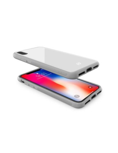 Celly Diamond custodia per cellulare 14,7 cm (5.8") Cover Bianco