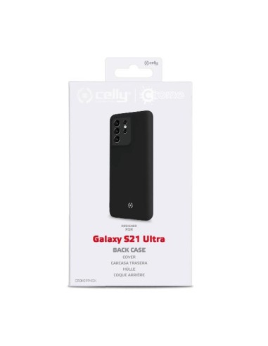 Celly CROMO custodia per cellulare 17,3 cm (6.8") Cover Nero
