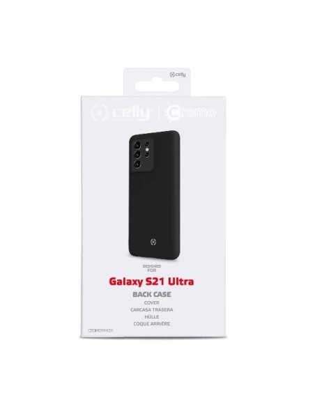 Celly CROMO custodia per cellulare 17,3 cm (6.8") Cover Nero Celly CROMO custodia per cellulare 17,3 cm (6.8") Cover Nero