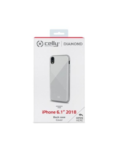 Celly Diamond custodia per cellulare 15,5 cm (6.1") Cover Bianco