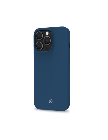 Celly Cromo custodia per cellulare 17 cm (6.7") Cover Blu
