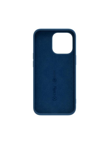 Celly Cromo custodia per cellulare 17 cm (6.7") Cover Blu