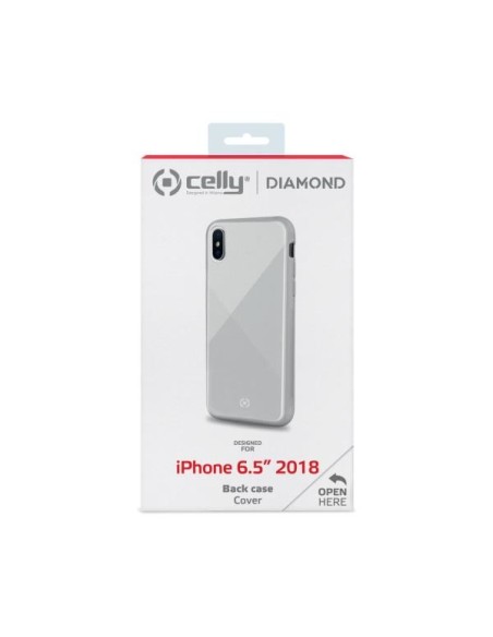 Celly Diamond custodia per cellulare 16,5 cm (6.5") Cover Bianco Celly Diamond custodia per cellulare 16,5 cm (6.5") Cover Bianco