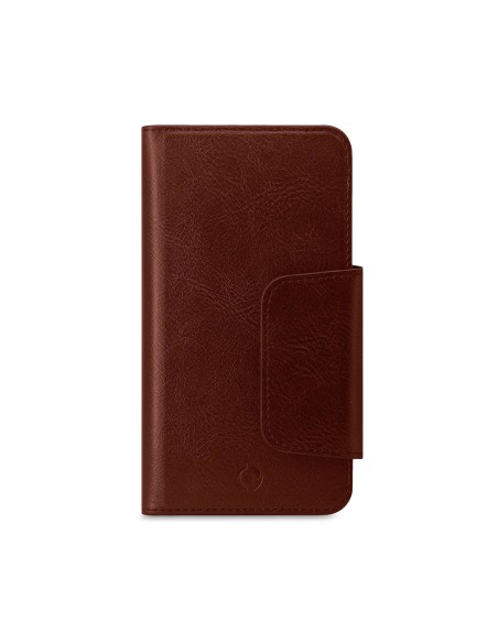 Celly Duomo custodia per cellulare 16,5 cm (6.5") Custodia a borsellino Marrone
