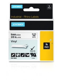 Dymo NASTR0 DA 9MMX5.5M VINILE N B D1 RHINOPRO 18443 0071701184436 MATERIALE DI CONSUMO