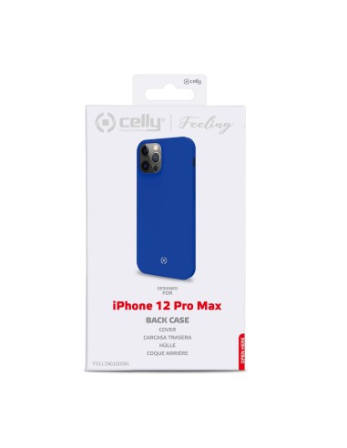 Celly Feeling custodia per cellulare 17 cm (6.7") Cover Blu