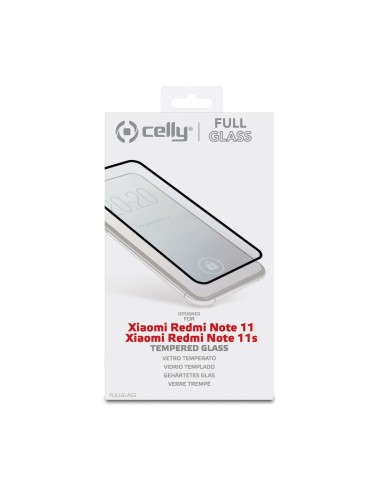 Celly FULLGLASS1021BK protezione per lo schermo e il retro dei telefoni cellulari Pellicola proteggischermo trasparente Xiaomi